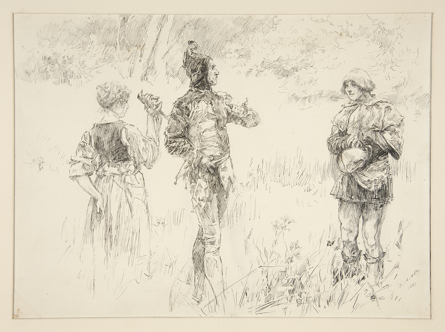 Shakespeare: Comme il vous plaira. Illustration de Edward Abbey.