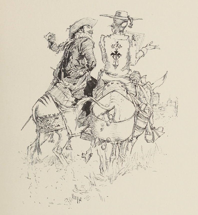 Daniel Vierge. Pablo de Ségovie: illustration