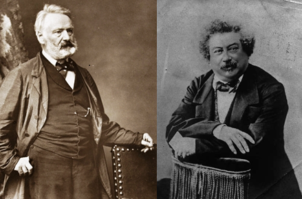Victor Hugo et Alexandre Dumas
