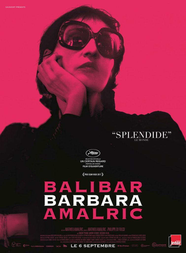 Barbara, de Mathieu Amalric, avec Mathieu Amalric, Jeanne Balibar, ...