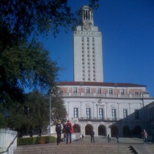 Campus de l'Université du Texas, à Austin © Hélène Quanquin