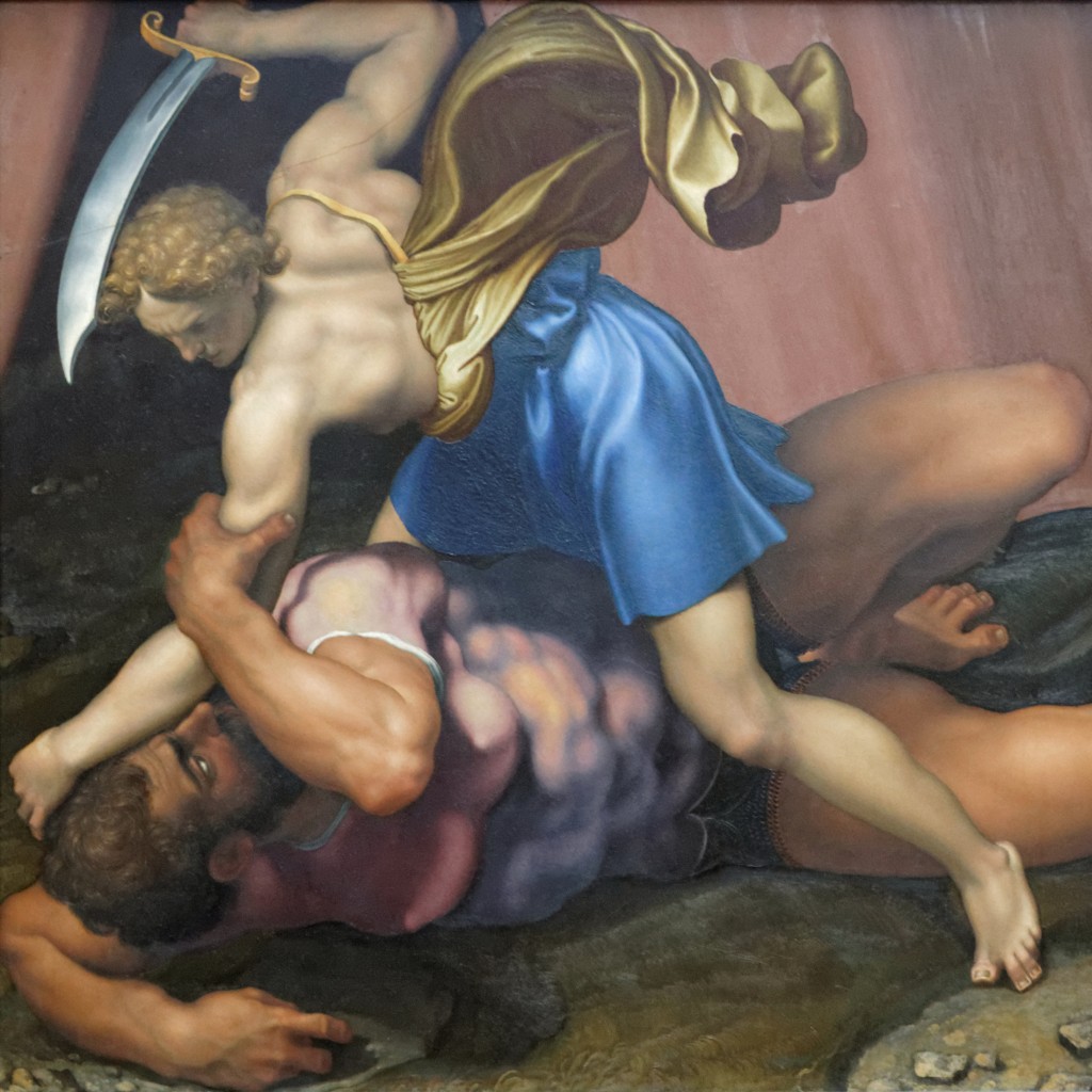 Daniele da Volterra - David et Goliath (verso) - ca.1555 - Musée du Louvre, Paris