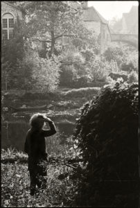 Gisèle Freund en 1979 à Carennac, dans le Lot © Gilles Walusinski