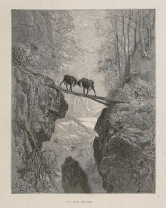 Gustave Doré, Les Deux chèvres. "Zoologie", une chronique de l'année 2017 par Edouard Launet dans délibéré