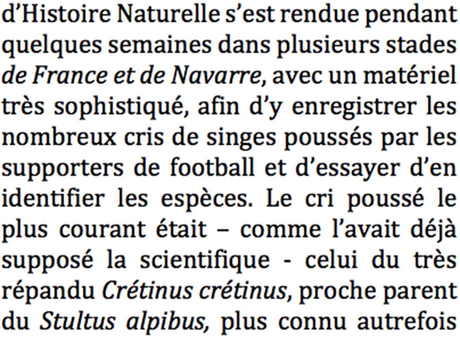 Singe-Nitouche