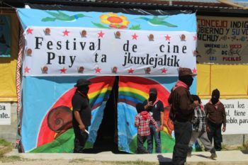 Festival de cinéma Puy ta Cuxlejaltic. Photo © Joani Hocquenghem