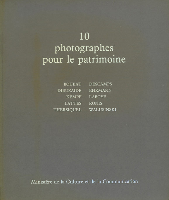 10 photographies pour le patrimoine - catalogue