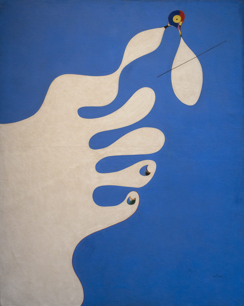 Joan Miró, Main à la poursuite d'un oiseau (1926)