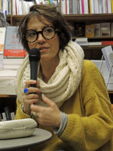 Marie Cosnay à Paris en 2017 © Gilles Walusinski