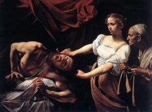 Judith et Holopherne par Michelangelo Merisi da Caravaggio dit Le Caravage