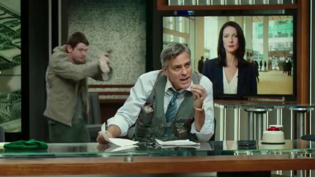 Lee Gates/George Clooney, pris en otage dans le jeu du direct, entre victimes et coupables. Une critique du film "Money Monster" par Thomas Gayrard dans Délibéré