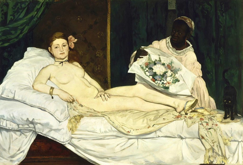 Edouard Manet : Olympia (huile sur toile, 1863)