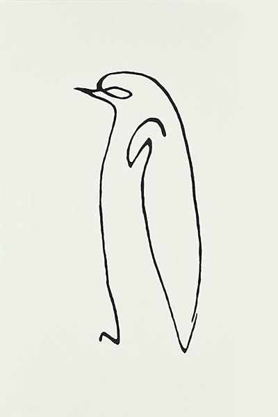 Pablo Picasso, “Le Pingouin” (1907), sérigraphie