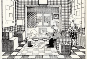 Quino - "El Humor (Pequeña Enciclopedia Ilustrada)", documentaire de Mariano Llinás et Ignacio Masllorens