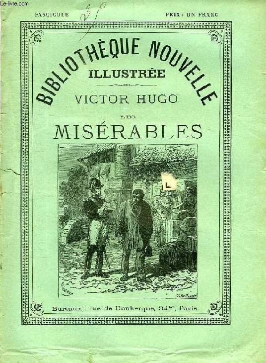 Victor Hugo, Les Misérables, Bibliothèque nouvelle illustrée