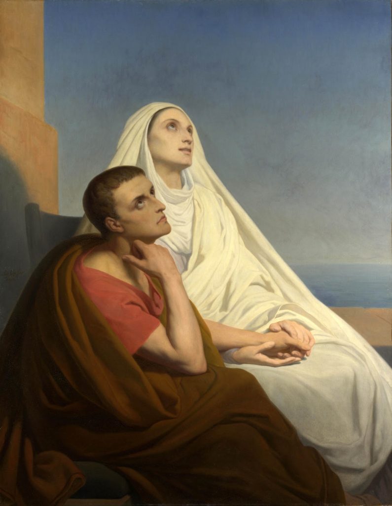 Ary Scheffer, Saint Augustin et sainte Monique (1846)