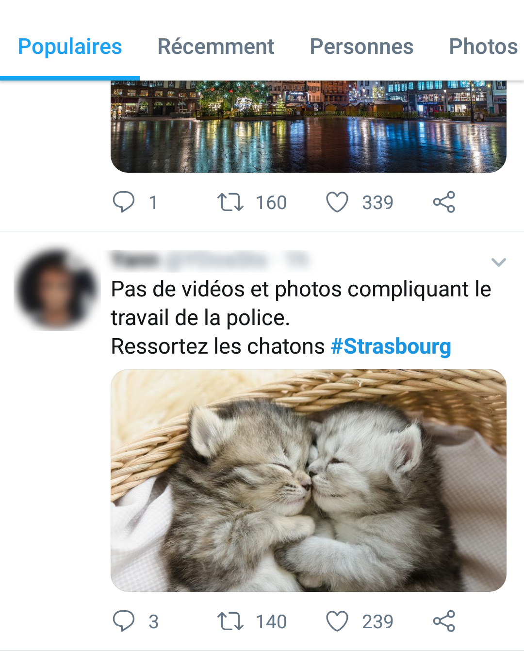#Strasbourg : la cacophonie et la fureur