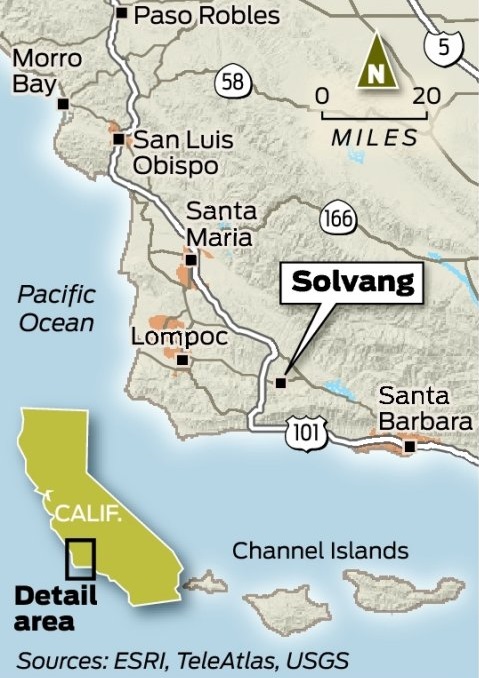 Solvang, California, USA, danish capital of America