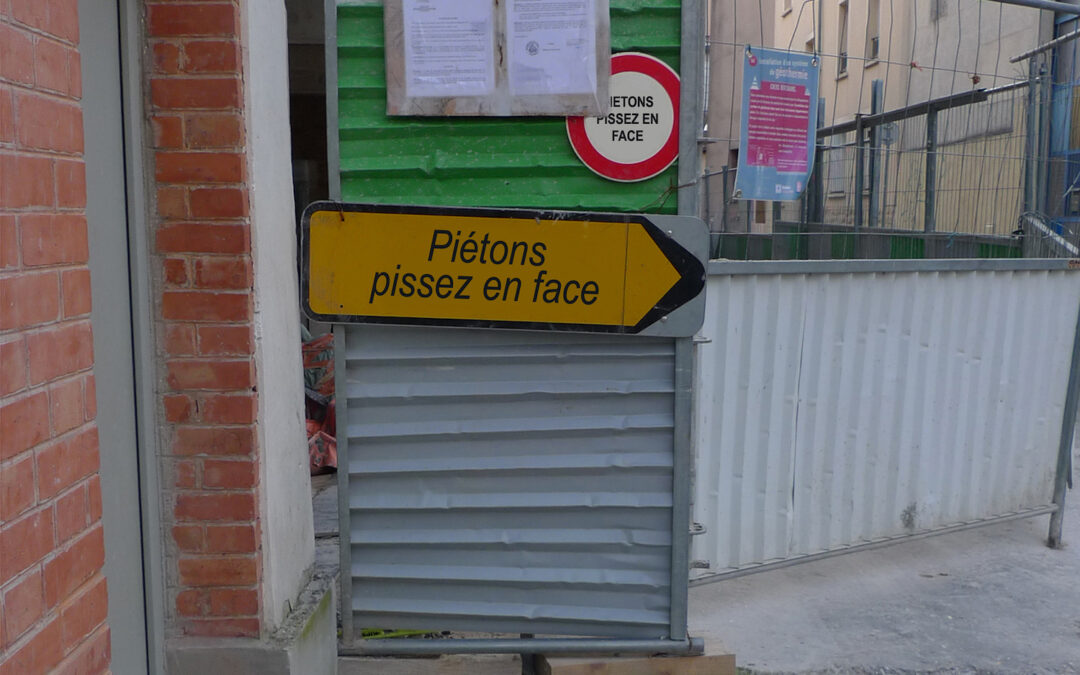 Vespasienne alternée