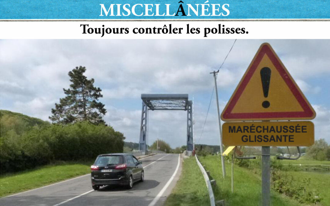 Maréchaussée glissante