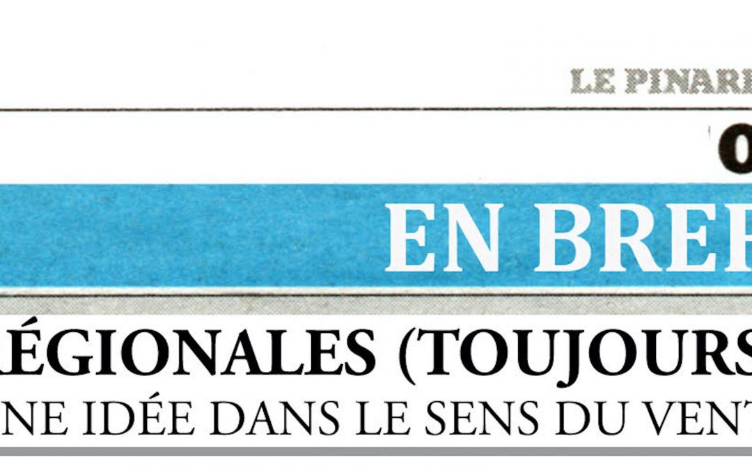 Régionales (toujours)