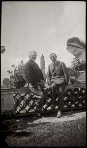 Léon Trotsky et Alfred Rosmer. Photo: collection personnelle de Gilles Walusinski.