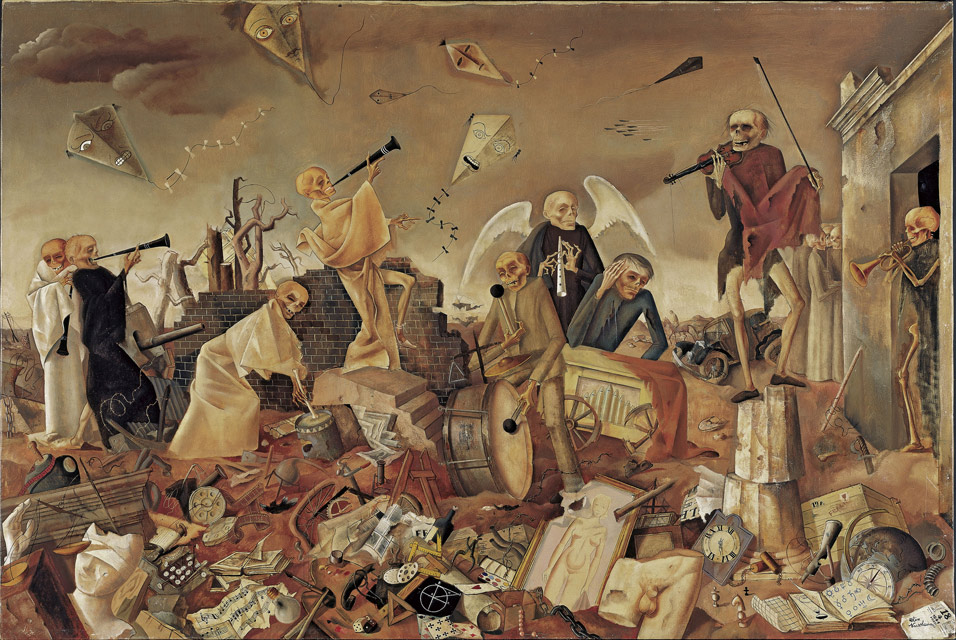 Felix Nussbaum, Le triomphe de la mort, 1944