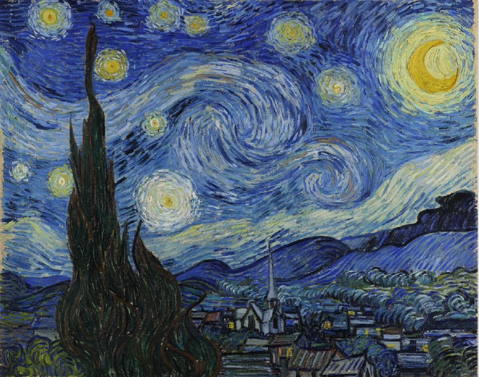 Vincent Van Gogh, La Nuit étoilée (1889) / X-Men Apocalypse, de Bryan Singer, avec Jennifer Lawrence, James Mc Avoy, Michael Fassbender... Une critique cinéma de Thomas Gayrard dans Délibéré